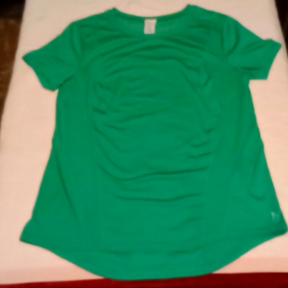 Danskin LG. 12/14 Green Short Sleeve T-SHIRT